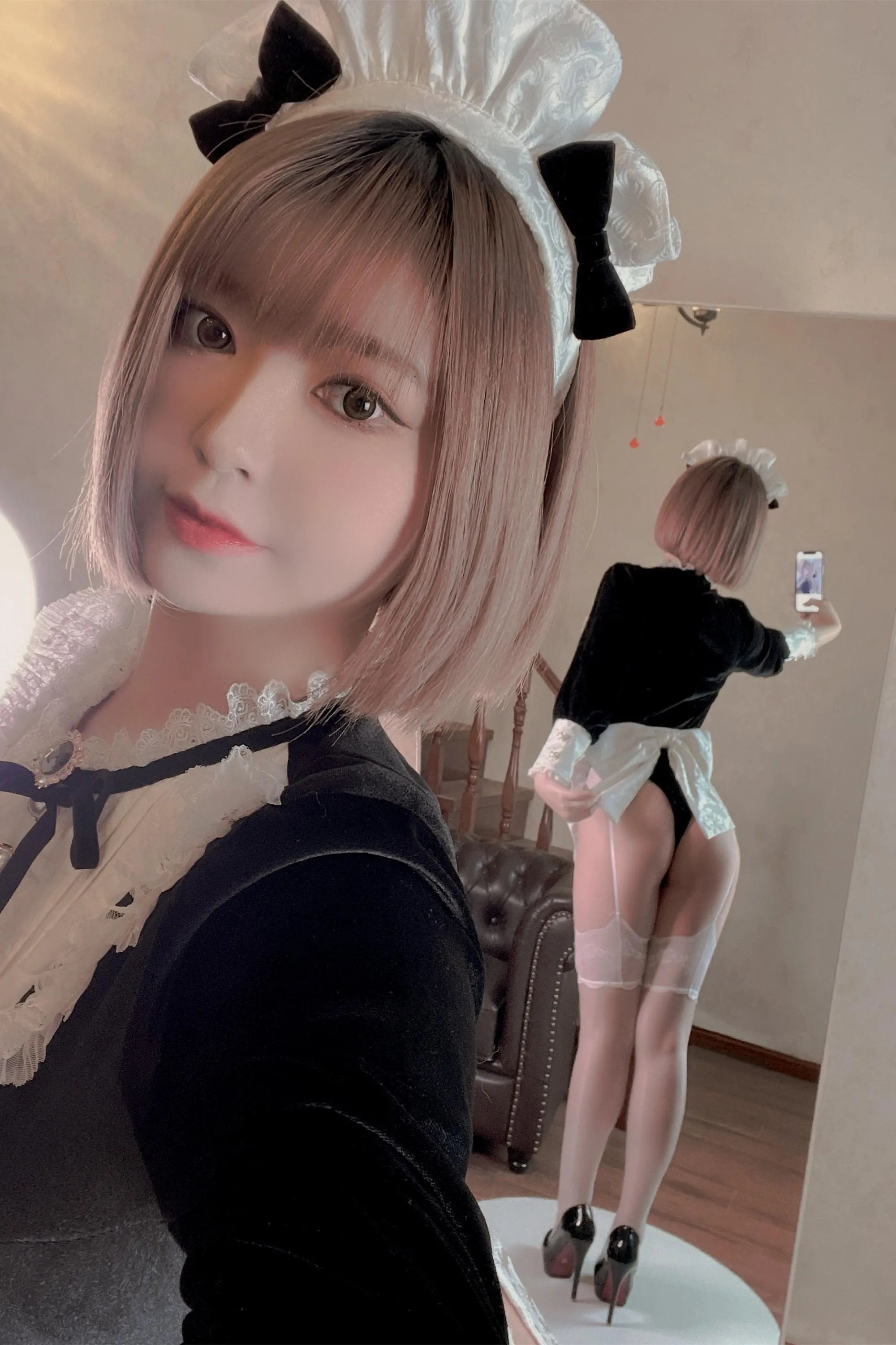 半半子 – NO.57 来一份下午茶吧-自拍 [30P]插图4